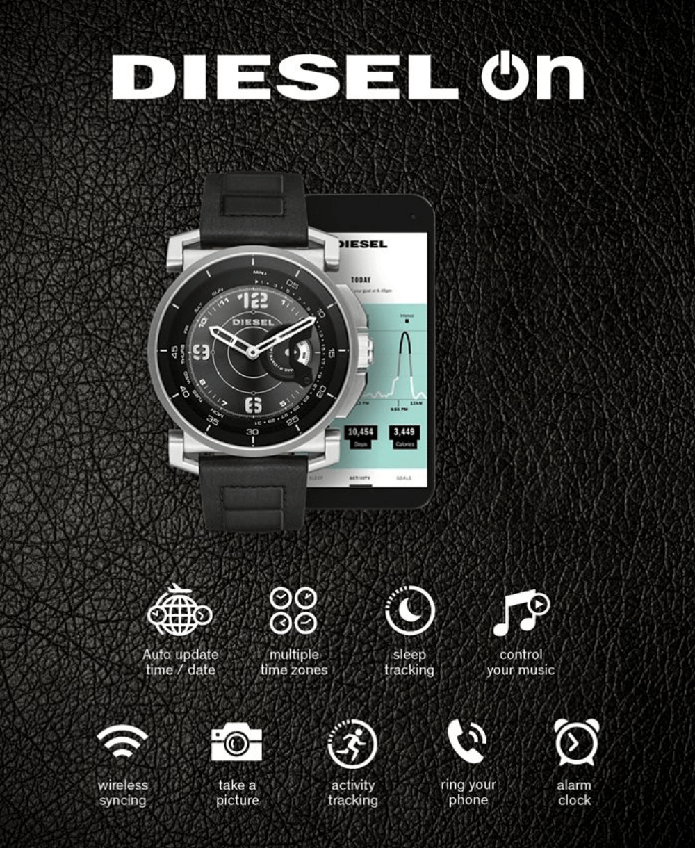 DieselOn Hybrid Smartwatch