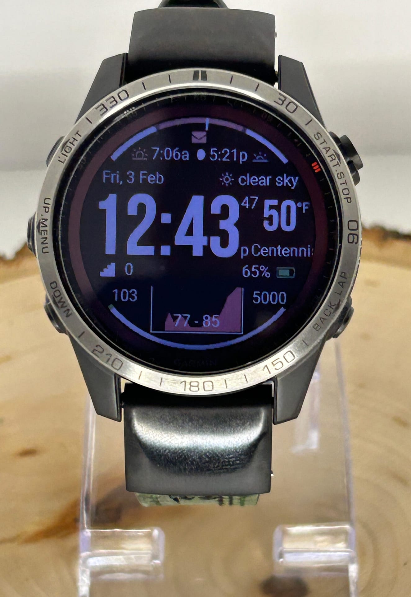 Garmin Fenix 7S Sapphire Solar - Multi-function watch
